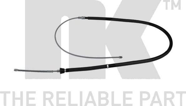 Трос ручника (тросик ручного тормоза) NK. Артикул 904310