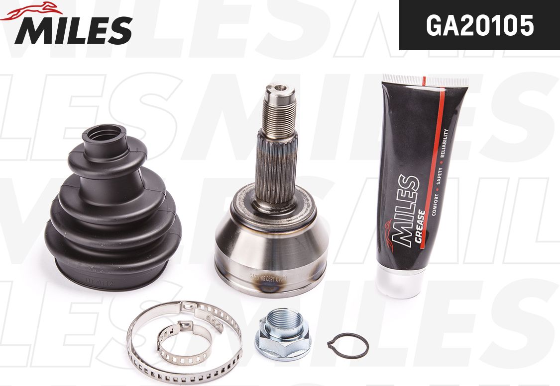 Шрус наружный (граната) Miles. Артикул GA20105