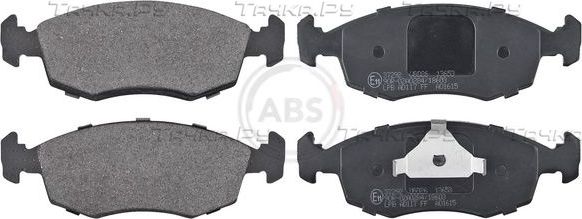 Тормозные колодки ABS. Артикул 37292