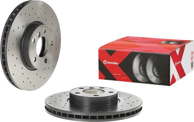 Тормозной диск Brembo XTRA LINE - Xtra передний для BMW X5 II (E70) 2006-2013. Артикул 09.9923.1X