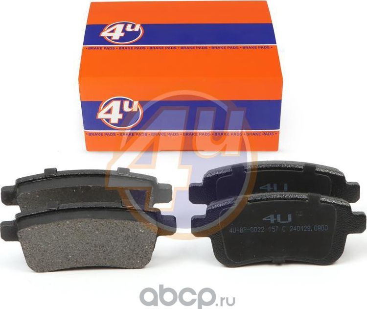 Колодки тормозные (4U). Артикул 4UBP0022