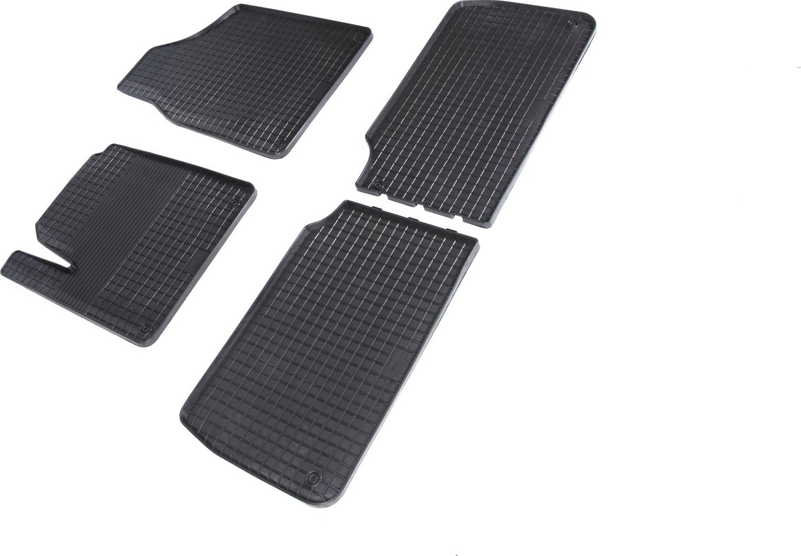 Коврики резиновые Seintex с узором сетка для салона Ford Galaxy I 1995-2006. Артикул 89142