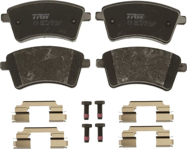 Тормозные колодки TRW COTEC. Артикул GDB1785