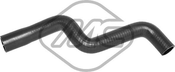 Патрубок радиатора (системы охлаждения) Metalcaucho верхний для Fiat Strada 1999-2026. Артикул 09450