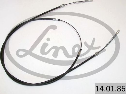 Трос ручника (тросик ручного тормоза) Linex. Артикул 14.01.86
