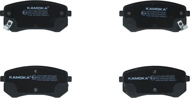Тормозные колодки Kamoka. Артикул JQ1013804