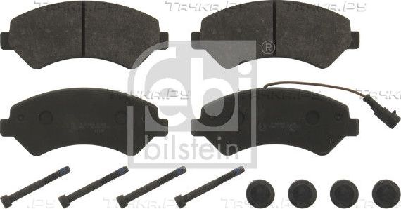 Тормозные колодки Febi Bilstein. Артикул 16840