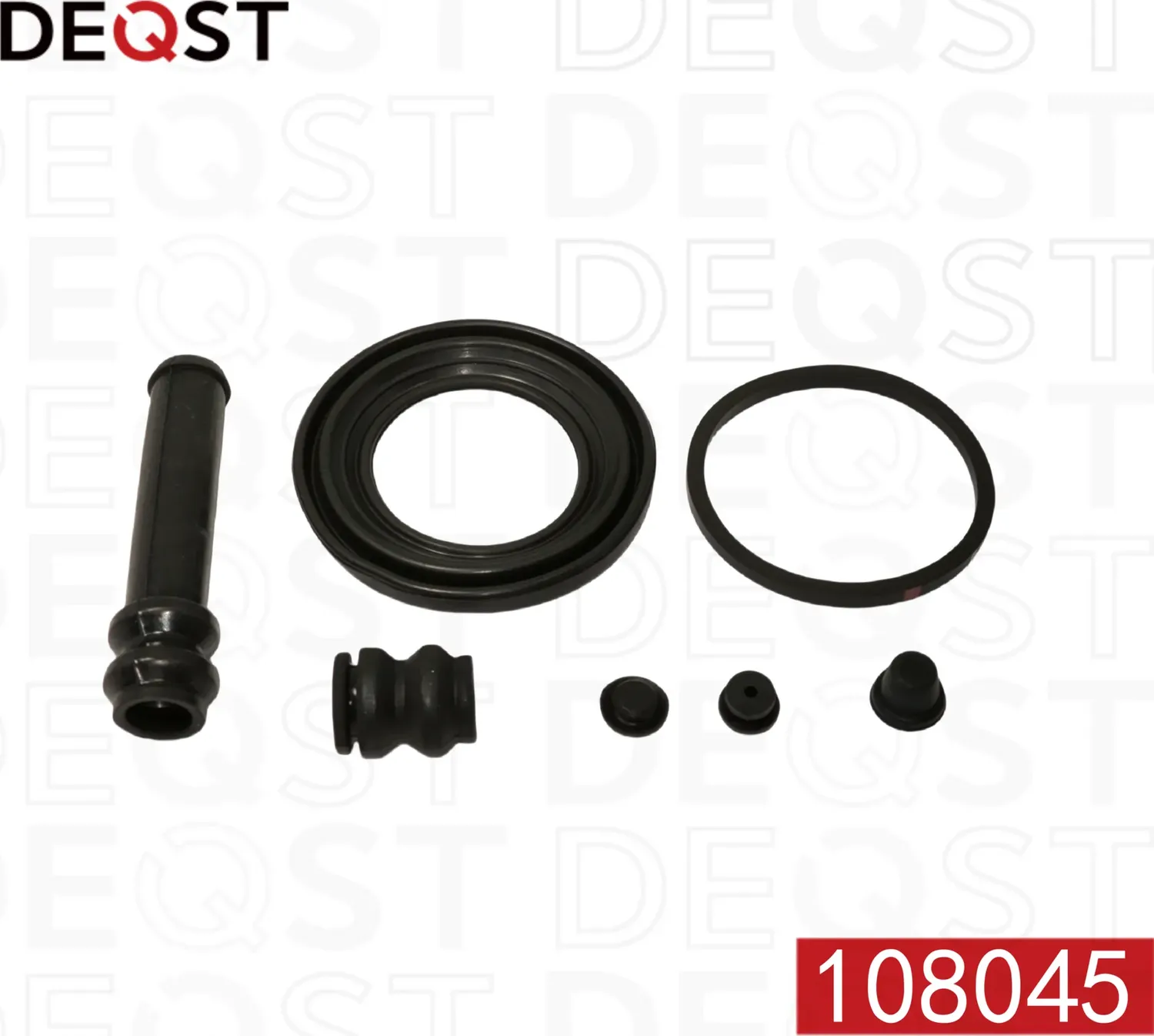 Ремкомплект тормозного суппорта заднего (для поршня O 48 mm, суппорт Sumitomo). (Deqst). Артикул 108045