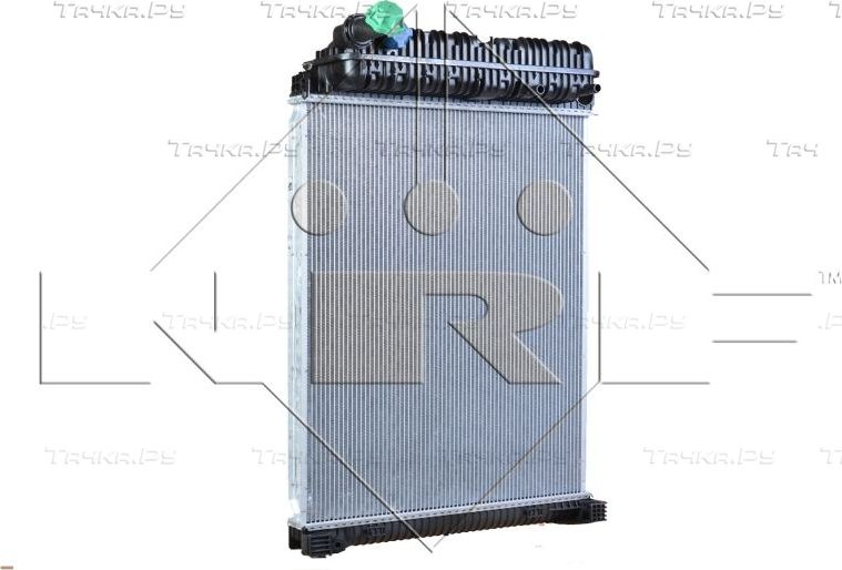 Радиатор охлаждения двигателя NRF (алюминий). Артикул 50586