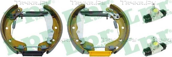 Тормозные колодки LPR EASY KIT задние для Opel Corsa C 2000-2009. Артикул OEK527