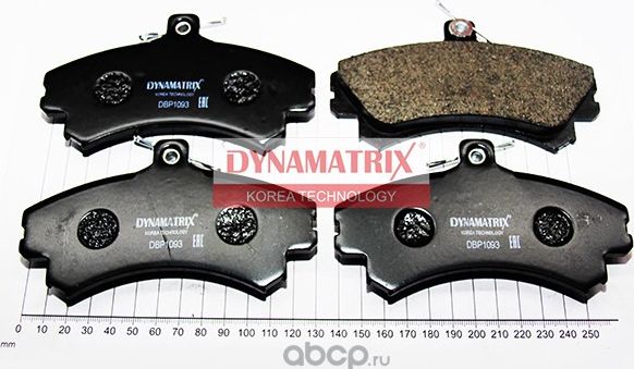 Колодки тормозные дисковые (Dynamatrix-Korea) Dynamatrix-Korea. Артикул DBP1093