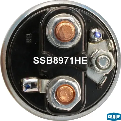 Втягивающее реле стартера Krauf. Артикул SSB8971HE