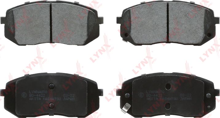 Тормозные колодки LYNXauto. Артикул BD-4422