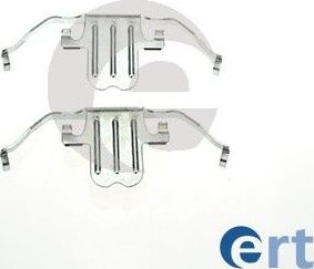 Монтажный набор тормозных колодок ERT. Артикул 420054