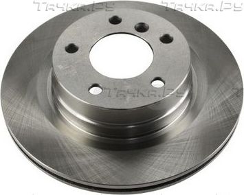 Тормозной диск OSSCA задний для BMW 1 II (F20/F21) 2011-2019. Артикул 34516