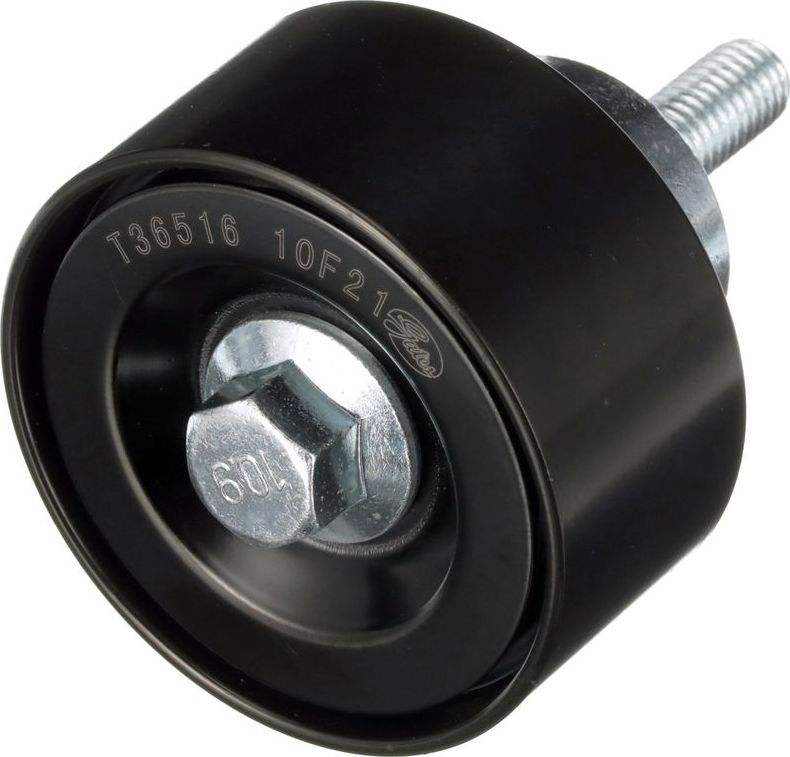 Направляющий (ведущий) ролик приводного поликлинового ремня Gates (Металл). Артикул T36516