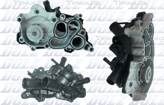 Помпа (водяной насос) Dolz для Volkswagen up! I 2016-2018. Артикул A262