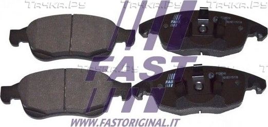 Тормозные колодки Fast передние для Citroen C4 Picasso I 2007-2013. Артикул FT29514