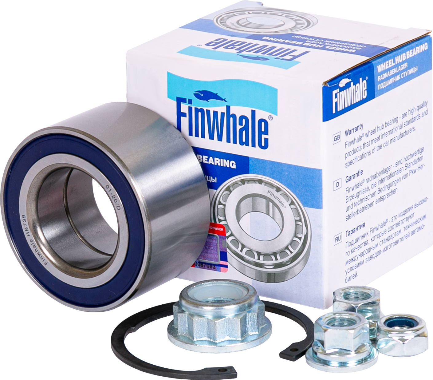 Ступичный подшипник (комплект) Finwhale. Артикул HB739