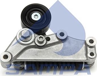 Натяжной ролик (натяжитель) приводного клинового зубчатого ремня Sampa. Артикул 206.197