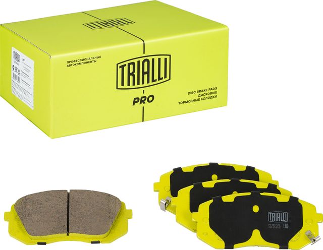 Тормозные колодки Trialli (Low-Metallic). Артикул PF 0817CR