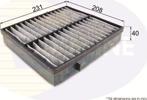 Салонный фильтр Comline. Артикул EKF347A