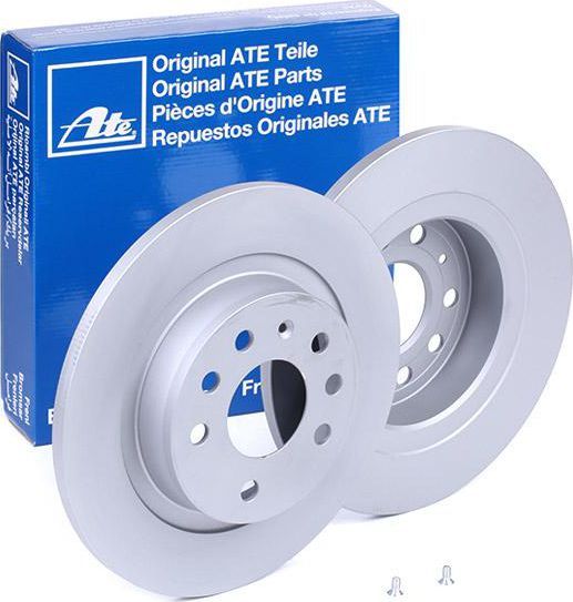 Тормозной диск ATE задний для Saab 9-3 II 2002-2015. Артикул 24.0112-0157.1
