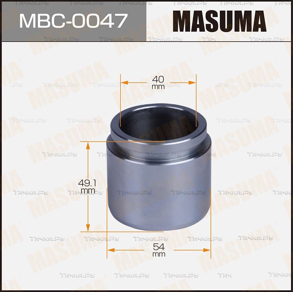 Поршень тормозного суппорта Masuma передний для Mitsubishi Lancer VI 1992-1996. Артикул MBC-0047