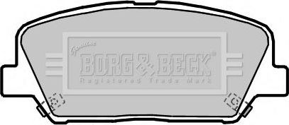 Тормозные колодки Borg & Beck. Артикул BBP2364