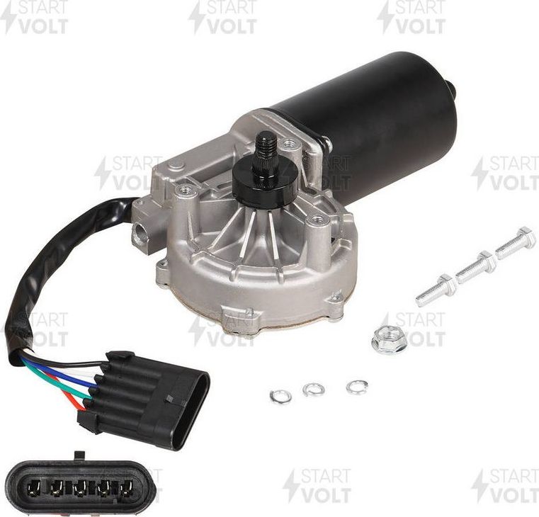 Мотор стеклоочистителя (моторчик дворников) StartVOLT. Артикул VWF 1651