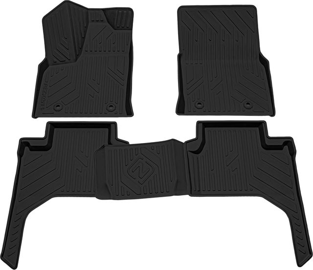 Коврики полиуретановые Rezkon для салона Toyota Land Cruiser 300 2021-2026. Артикул 0534025300