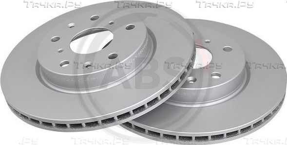 Тормозной диск ABS COATED передний для Fiat Sedici 2006-2014. Артикул 17707