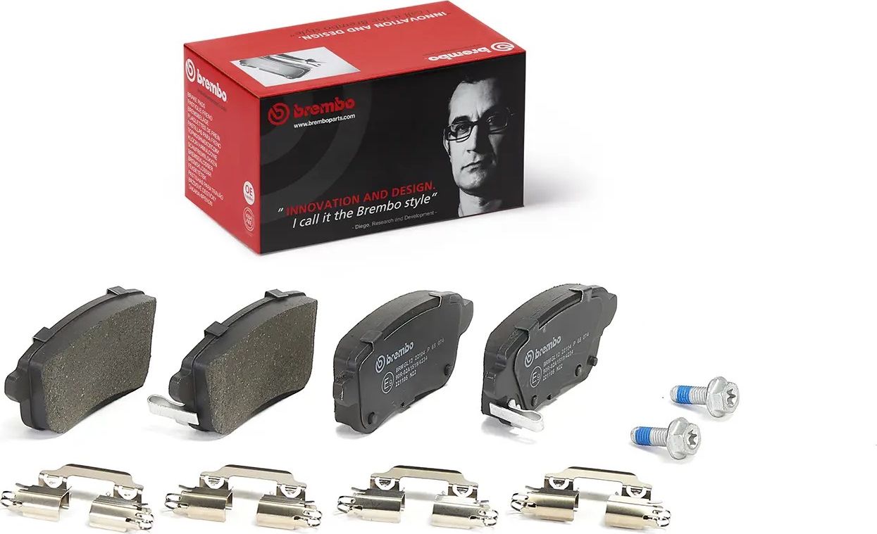 Тормозные колодки Brembo PRIME LINE. Артикул P 68 074