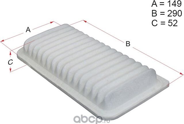 Фильтр воздушный TOYOTA COROLLA 00-07/AVENSIS 03-08 (Hosu). Артикул HSAF0035