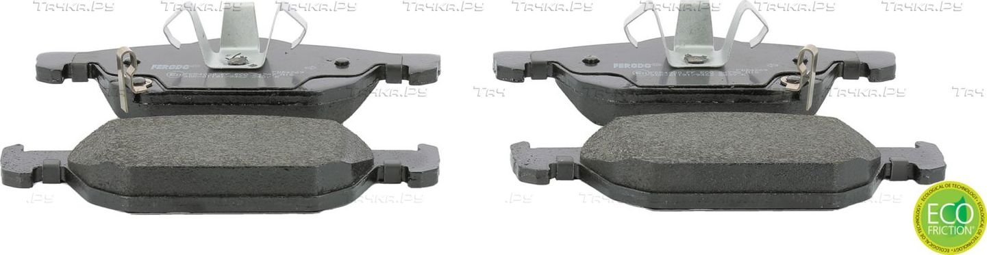Тормозные колодки Ferodo Premier Eco Friction передние для Honda Accord VIII 2008-2015. Артикул FDB4269