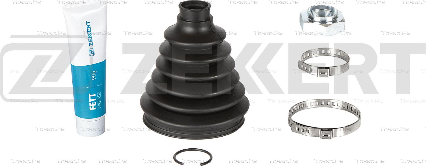 Пыльник ШРУСа наружный Zekkert передний для Citroen Jumper II 2006-2026. Артикул SM-1080S