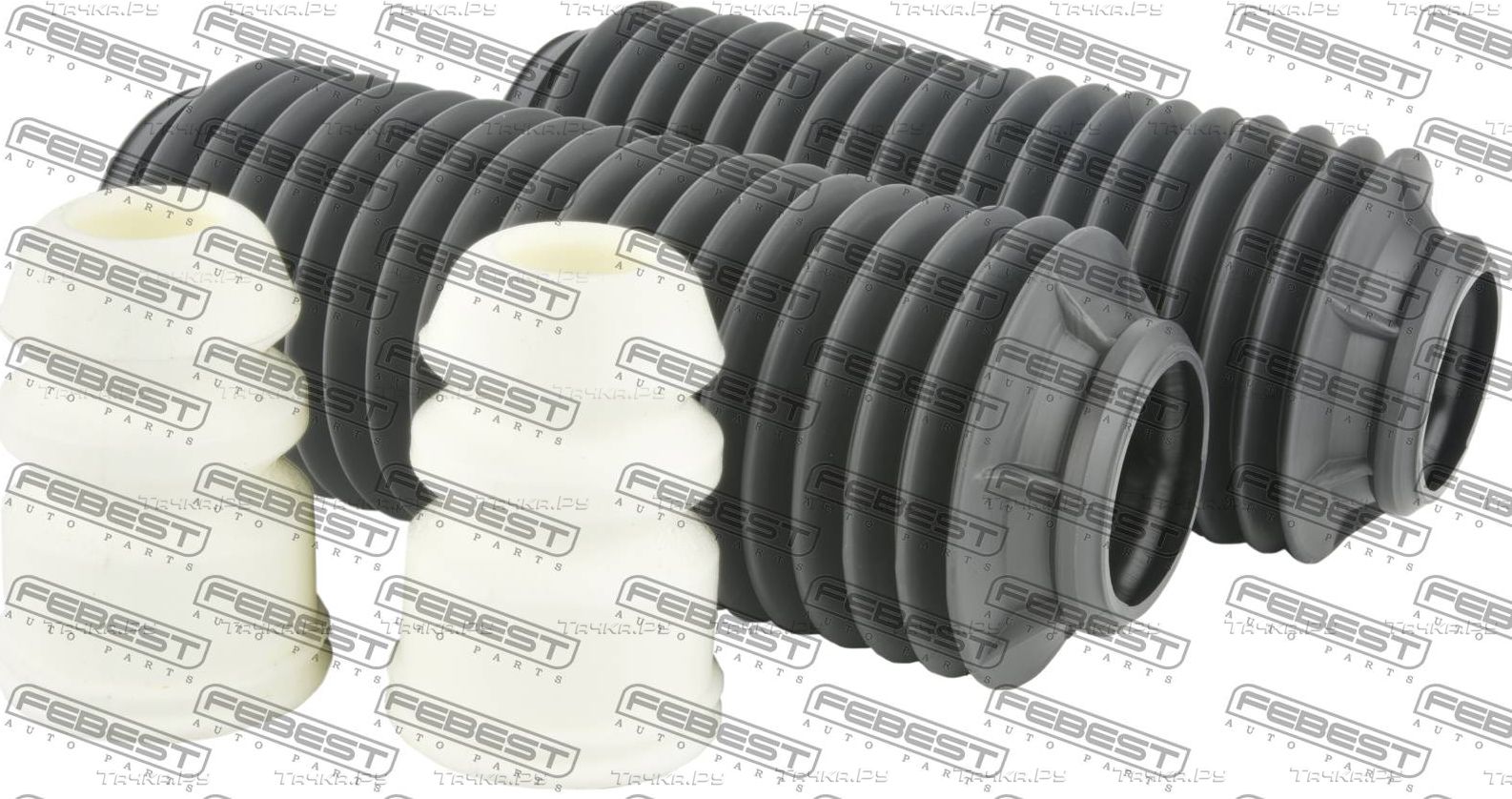 Комплект отбойников и пыльников амортизаторов (стоек) Febest. Артикул FDSHB-TRVIF-KIT