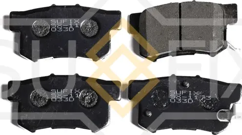 Колодки тормозные задние (Sufix). Артикул SX1173