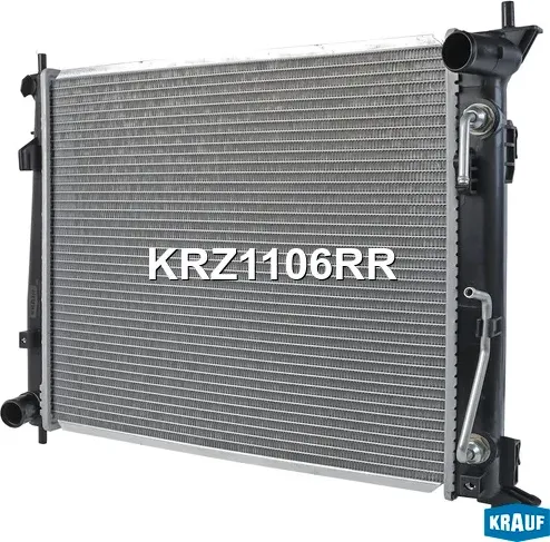Радиатор системы охлаждения (Krauf). Артикул KRZ1106RR