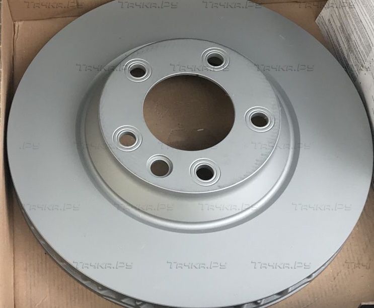 Тормозной диск Zimmermann Coat Z передний левый для Porsche Cayenne II (958) 2010-2014. Артикул 600.3226.20
