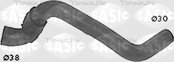 Патрубок радиатора (системы охлаждения) Sasic. Артикул SWH4254