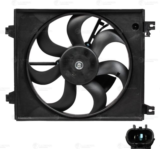 Вентилятор кондиционера Luzar для Kia Cerato I 2004-2007. Артикул LFAC 0820