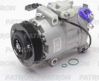 Компрессор кондиционера Patron для Skoda Fabia II 2006-2014. Артикул PACC041
