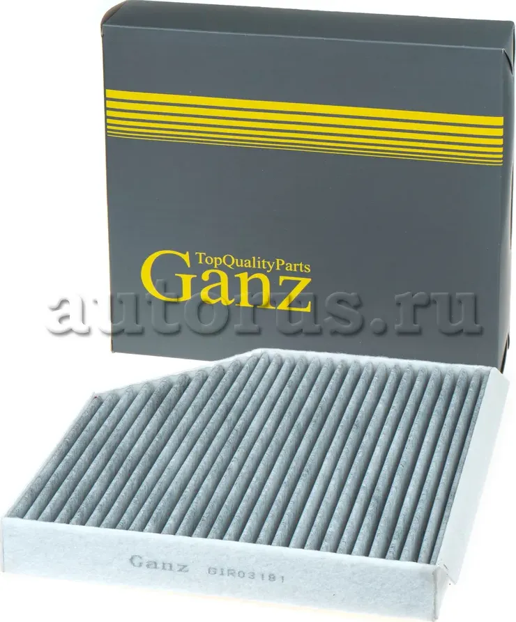 Фильтр салонный (угольный) (Ganz). Артикул GIR03181
