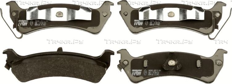 Тормозные колодки TRW. Артикул GDB4124
