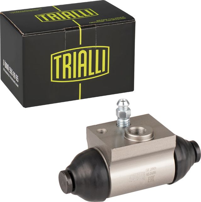 Тормозной цилиндр Trialli (алюминий) задний для Citroen C3 I 2002-2010. Артикул CF 2008