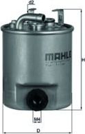 Топливный фильтр Mahle. Артикул KL 195