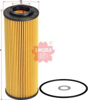 Масляный фильтр Sakura для Kia Mohave I 2007-2026. Артикул EO-28990