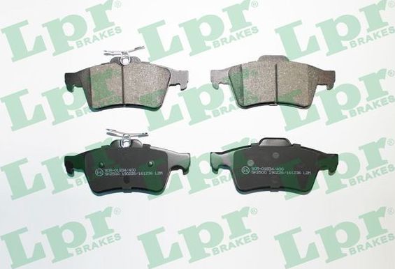 Тормозные колодки LPR. Артикул 05P1236