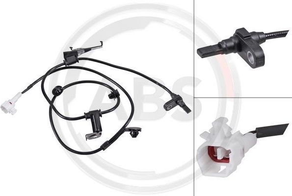 Датчик ABS ABS передний правый для Toyota Ractis I 2005-2008. Артикул 31333